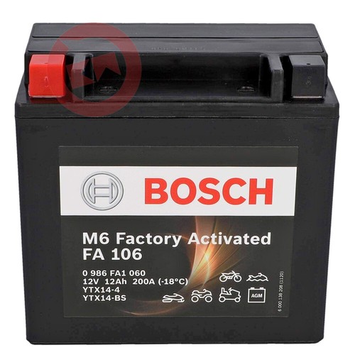 Batteria bosch ytx14 - batteria, honda