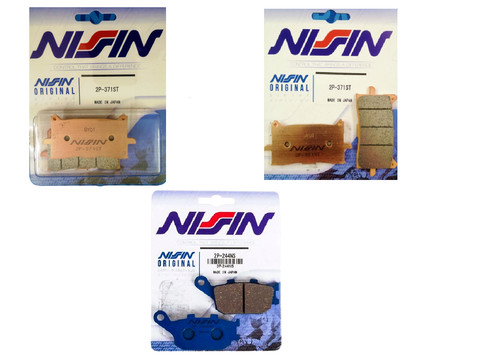 Kit pastiglie freno nissin - kit,