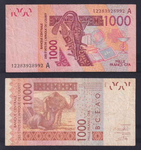 Banconota stati africa - stati,