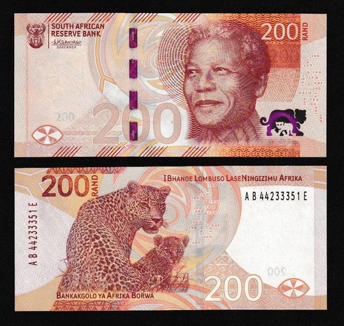 Unc sudafrica 200 - unc,