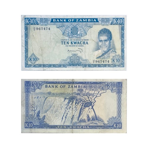 Banconota zambia kwacha - banconota,