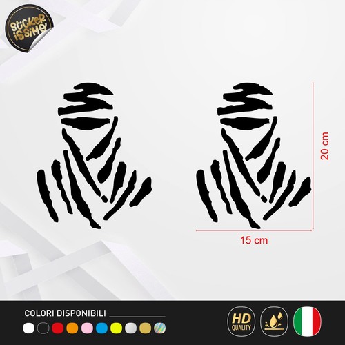 Adesivi tuareg rally - adesivi,
