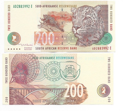 Insegna sud africa 200 rand - insegna,