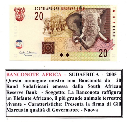 Sud africa 2005 banconota - sud,