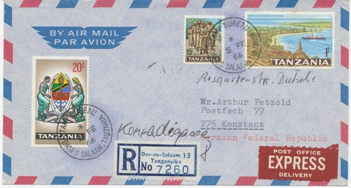 Tanzania 1966 prime - tanzania, 1966,