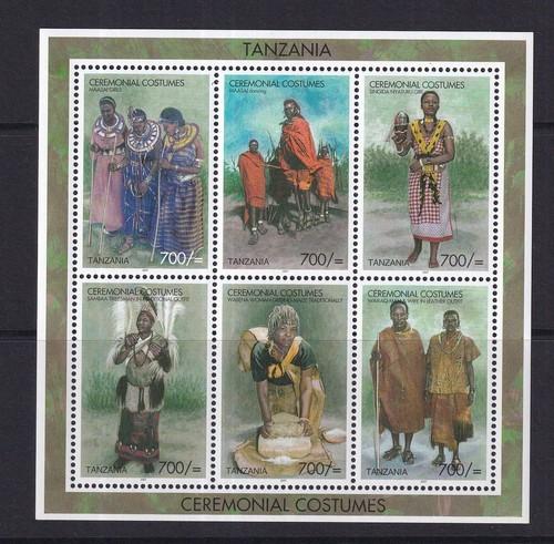 2007 tanzania costumi - tanzania,