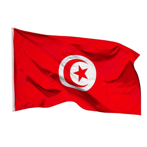 Bandiera tunisia - tunisia,