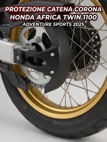 Protezione catena corona honda - catena,