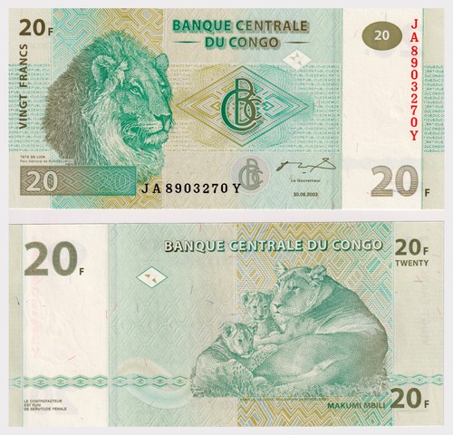 Congo franchi 2003 - congo,
